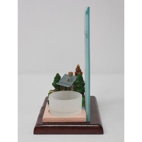 Our America Thomas Kinkade Candle Plaque The End Of A Perfect Day #28019 - Picture 3 of 13